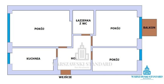 NOWA CENA! Wygodne trzypokojowe mieszkanie blisko tramwaju - Wyględów