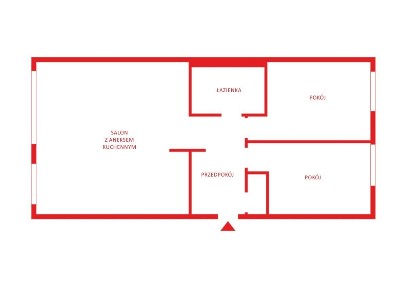 53,4 m²-3 pokoje po remoncie-dwustronne mieszkanie