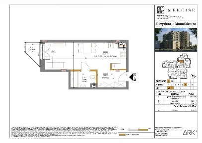 Rezydencja Manufaktura | Apartament 1-pok. | A17
