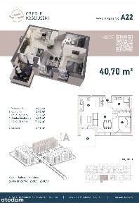 2 pokojowe mieszkanie z balkonem, garaż, winda