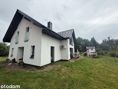 Nowoczesny wykończony dom + garaż wolnostojący