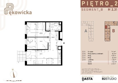 3-pokojowe mieszkanie 50m2 + balkon Bez Prowizji