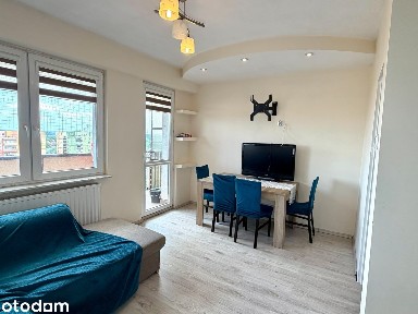 48,18 m² z loggią i piękną panoramą miasta | Os. Dolnośląskie I etap