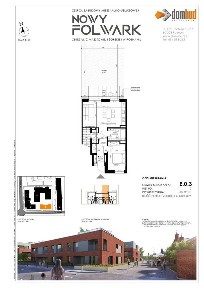 2-pokojowe mieszkanie 54m2 + ogródek Bez Prowizji
