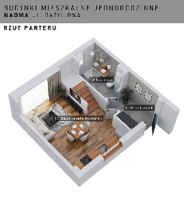 Ostatni Segment 63,15 m2 ogródek i 2 miejsca postojowe - Nadma