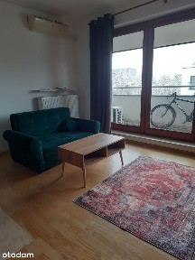 Prywatnie 48m2, 2 pokoje, garderoba, garaż, AC, najem NIE okazjonalny