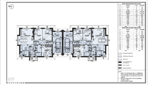 Serock-Wierzbica ul. Pogodna/Polna bliźniak z garażem działka 1126m2