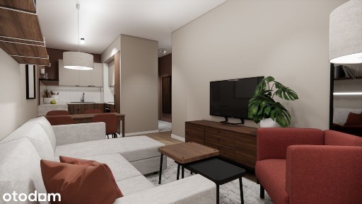 Wynajmę apartament dwupokojowy, ul. Pck 6, MEDIA W CENIE!