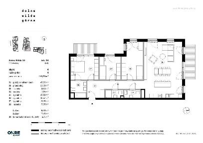 4-pokojowe mieszkanie 110m2 + 2 balkony