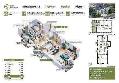 Nowoczesne mieszkanie dla Rodziny - 3 balkony, garaż, winda