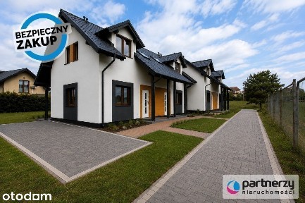 Dom bliźniak, ogród 130m2 - narożny