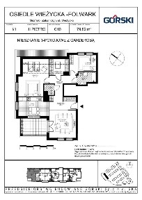 3-pokojowe mieszkanie 79m2 Bezpośrednio