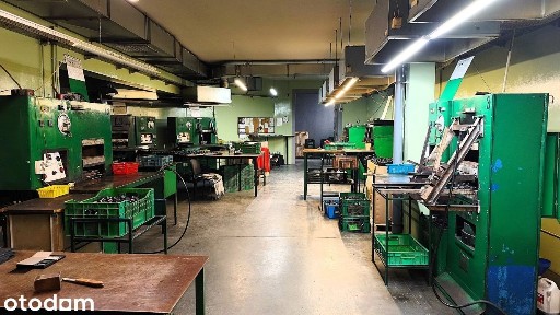 Budynek produkcja, laboratorium, magazyn, biura 1037m2 trasa S2, A2 !