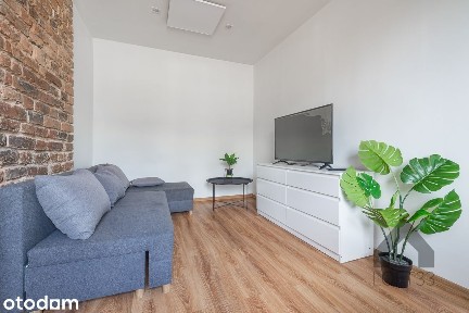 Wyposażone, dwupokojowe mieszkanie w centrum przy ul. Lompy | Spacer3D
