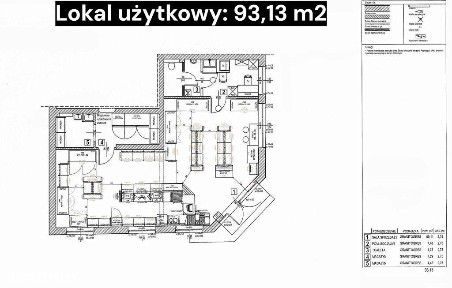 Wynajęty lokal-93 m2- Inwestycja