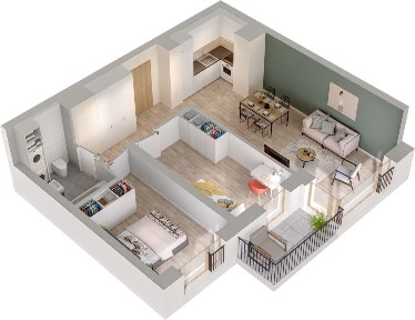 Apartamenty Czysta| 67,22m² | 4. piętro | centrum miasta (22)
