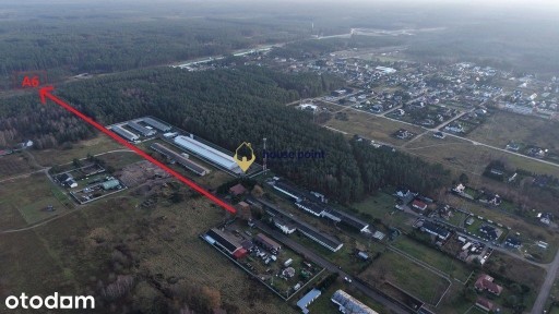 Hala 532 m²+ biuro 114m2 |Działka 2500 m² Rurzyca