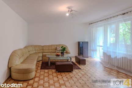 Ciche mieszkanie na parterze wśród zieleni - 60 m2