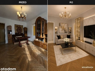 3 pokoje | 55 m² | Okrzei 8 | układ pod rodzinę lub inwestycję | 0% pr
