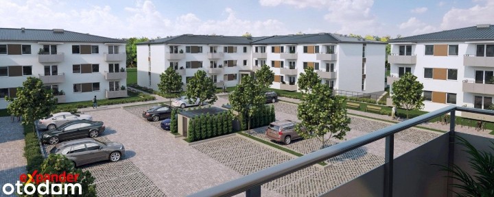 Nowe 2 pokojowe mieszkanie w Dominowie