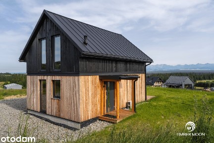 Nowoczesny dom energooszczędny, widok na Tatry, stan deweloperski
