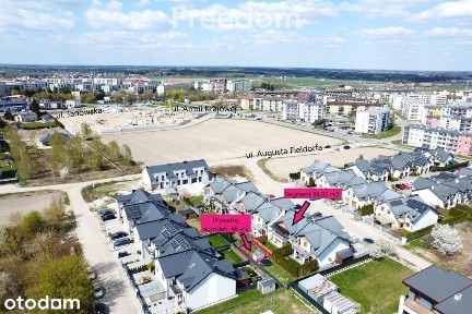 Segment w zabudowie szeregowej ul. Fieldorfa