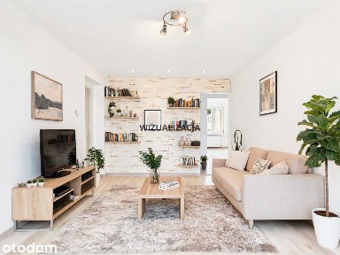 4-pokojowe mieszkanie, centrum miasta - 61,4 m²