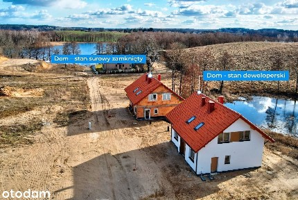 Dom z własnym stawem i dostęp do jeziora 3 km od Mrągowa
