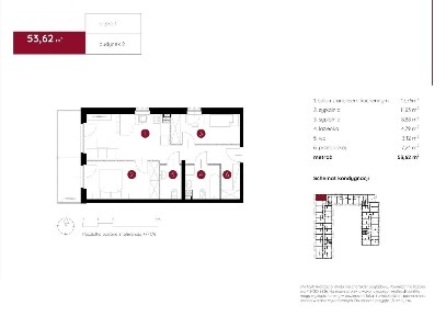 Apartament z wysokim sufitem > 2 Balkony