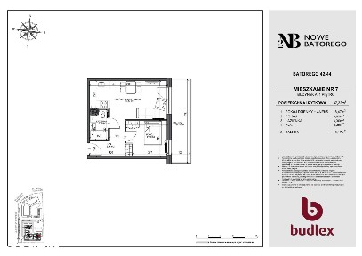 2-pokojowe mieszkanie 37m2 + balkon Bezpośrednio