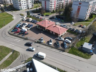 Bończyka, budynek usługowy z ogrodzonym placem!