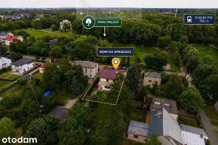 Dom na sprzedaż w otoczeniu zieleni.