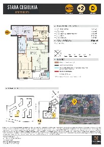 3-pokojowe mieszkanie 57m2 + balkon Bezpośrednio