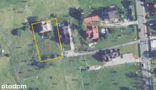 Dom z pięknym widokiem w stanie surowym Witów