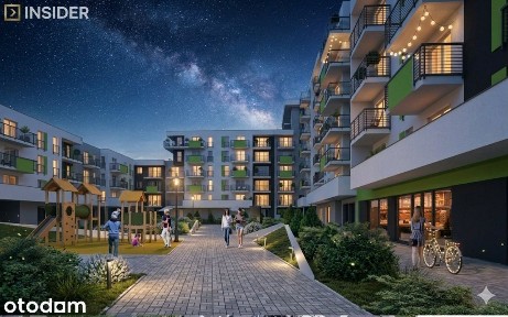 Salon, Sypialnia, osobna Kuchnia + balkon