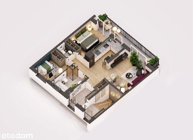 Standard Premium | 80m2 + poddasze + kom. lok