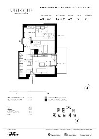 2-pokojowe mieszkanie 38m2 + balkon Bezpośrednio