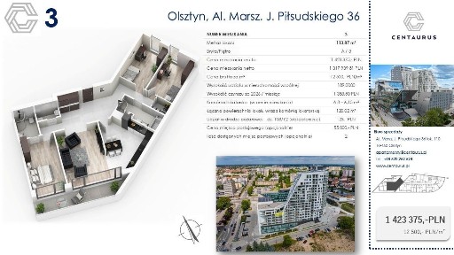 Czteropokojowy komfort w centrum miasta
