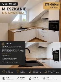 REZERWACJA Nowe, designersko wykończone mieszkanie w centrum Sosnowca