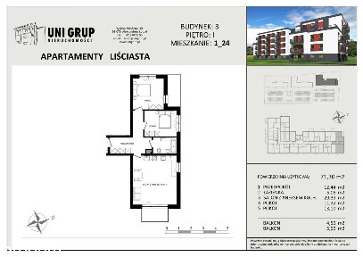 Apartamenty Liściasta | mieszkanie 3-pok. | 10