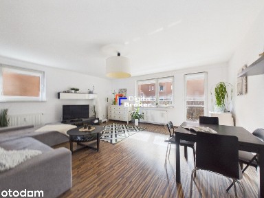 Apartament z dużym balkonem / zamykane osiedle / całodobowa ochrona