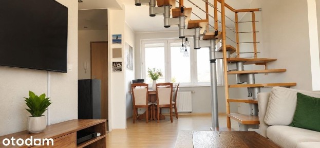Dwupoziomowe | Duży salon | Garderoba | Chwarzno-Wiczlino