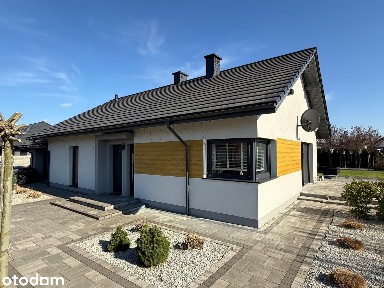 Nowoczesny dom parterowy w Kunowicach