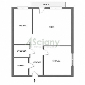 Eleganckie 2 pokoje na Powiślu | 44 m²