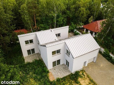 Nietuzinkowy dom w zielonej części miasta