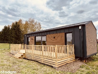 Domek całoroczny na Mazurach z działką budowlaną 750m2 przy szlaku WJM