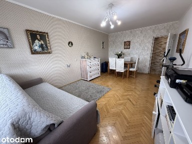 2 pok z balkonem, widna kuchnia - Ksm