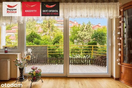 Funkcjonalne 3 pokoje z dużym balkonem i ogrodem