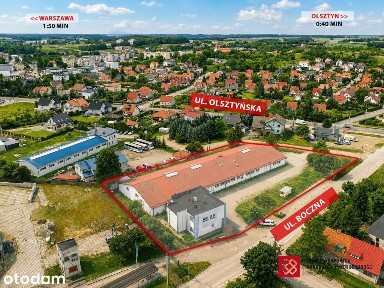 Hala produkcyjno-magazynowa oraz biuro Nidzica