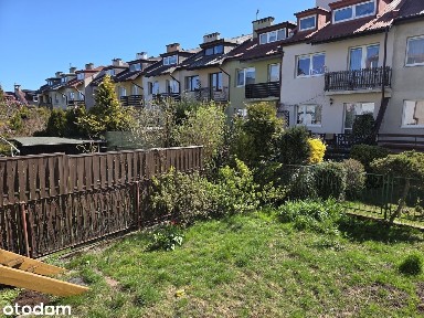 PRYWATNIE! Gdynia Dąbrowa. Dom szeregowy z garażem i ogródkiem